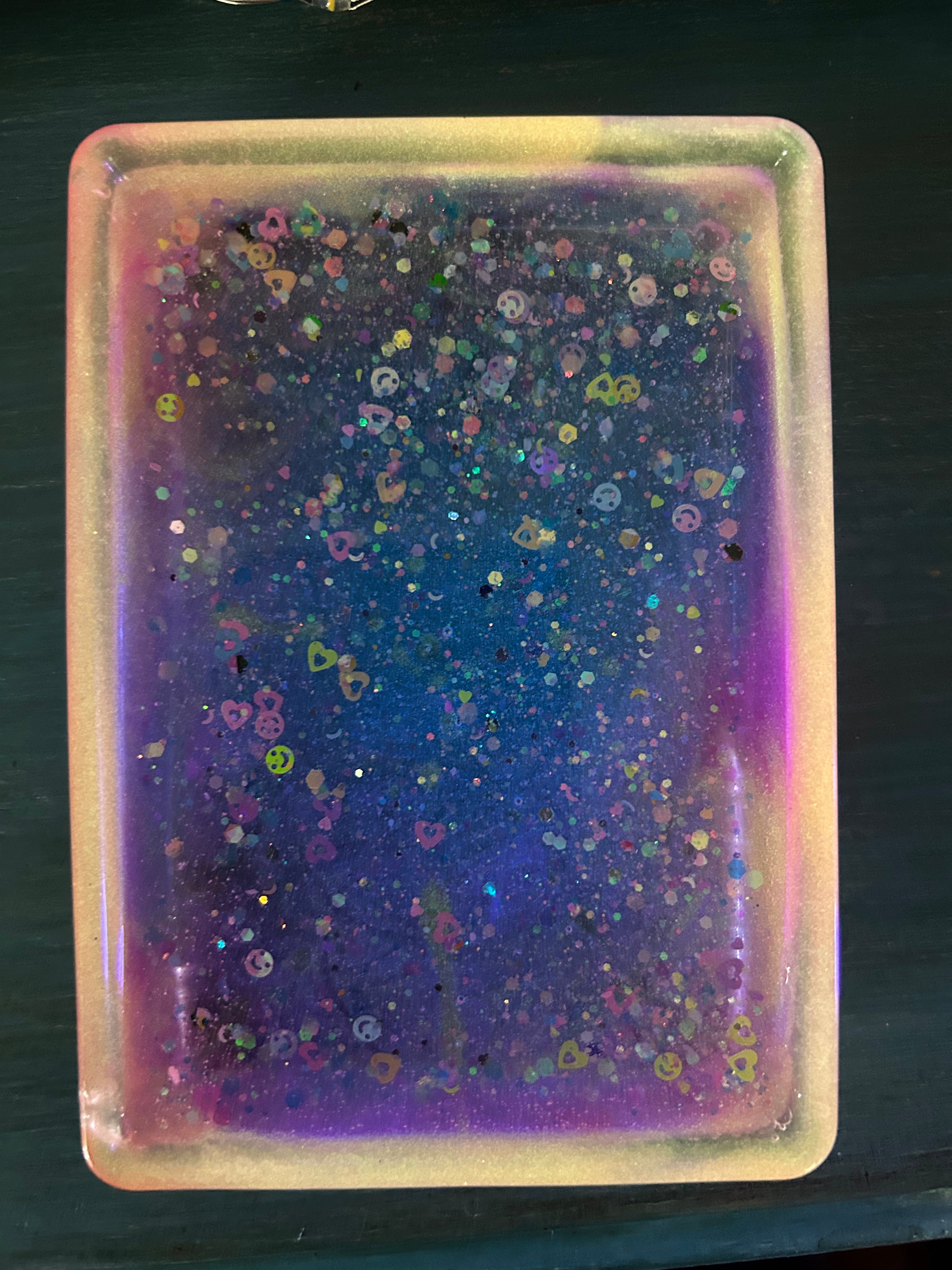 GLOW in the dark- Cosmic Confetti Joy Tray