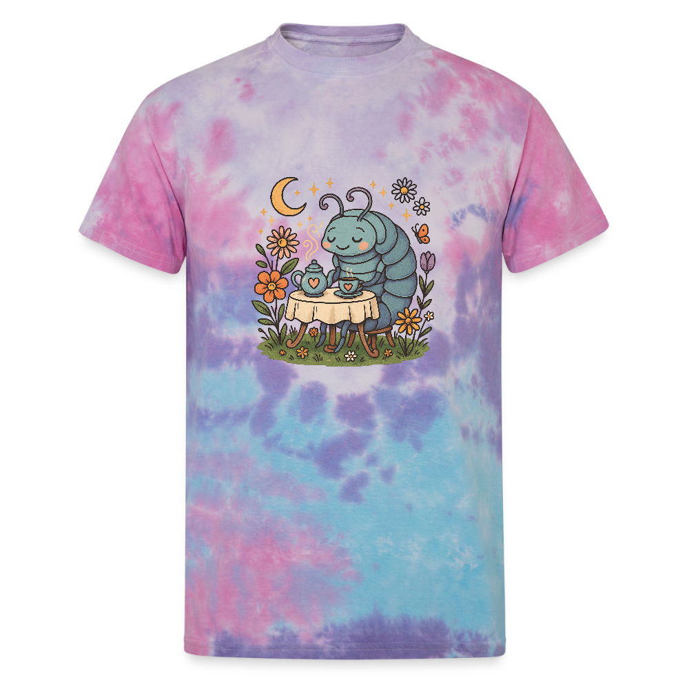 Tea time Unisex Tie Dye T-Shirt - cotton candy