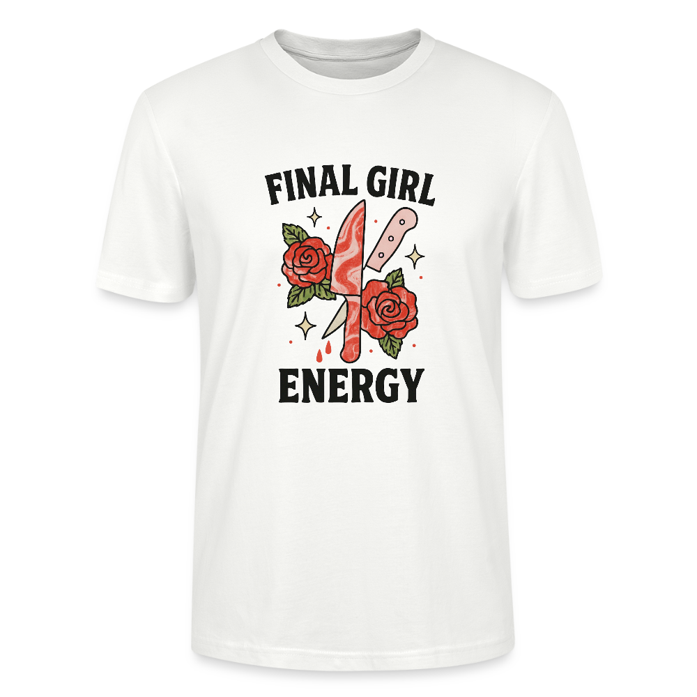 Final girl Stanley/Stella Crafter Unisex Organic T-Shirt - white