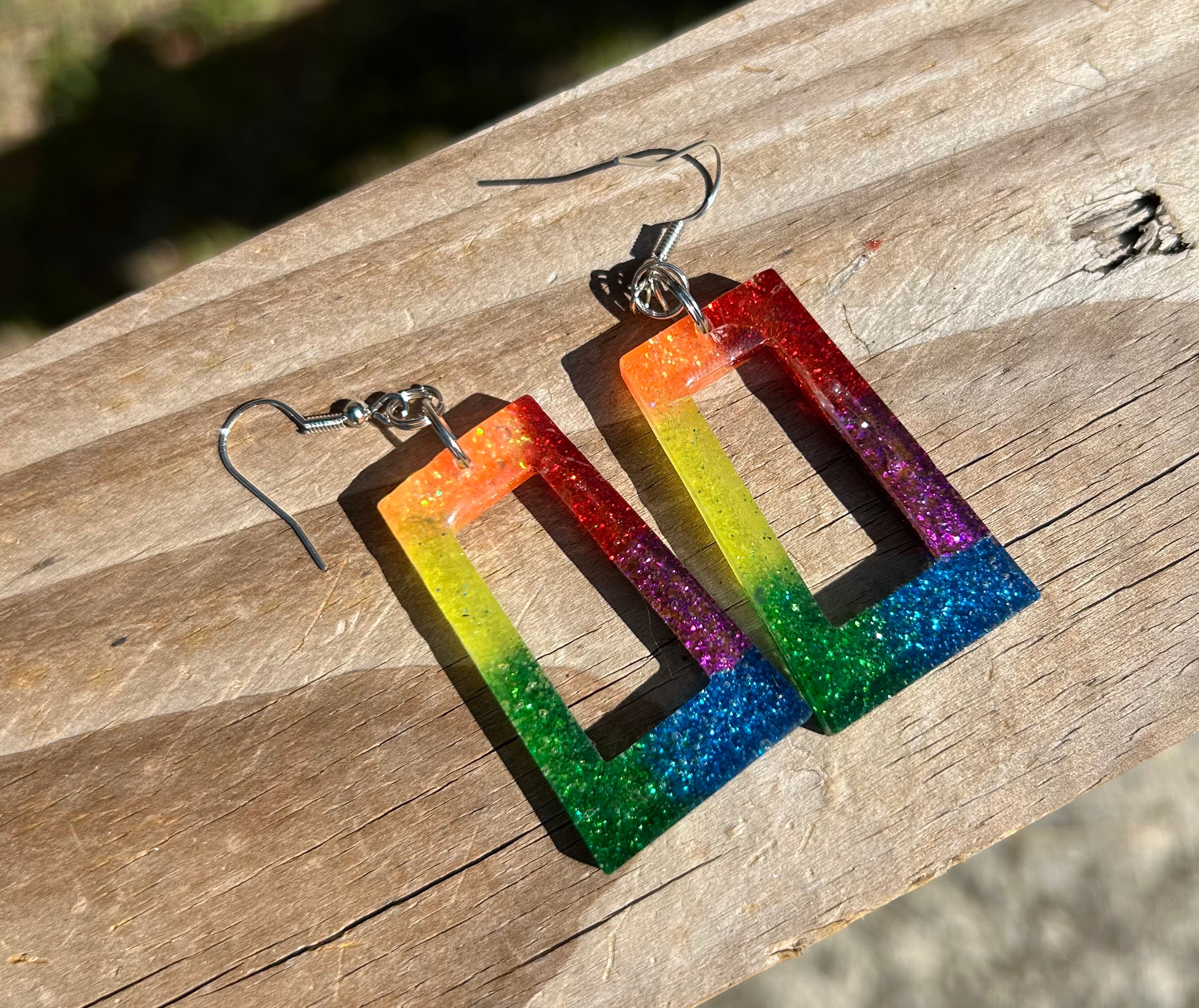 Rainbow Radiance Earrings