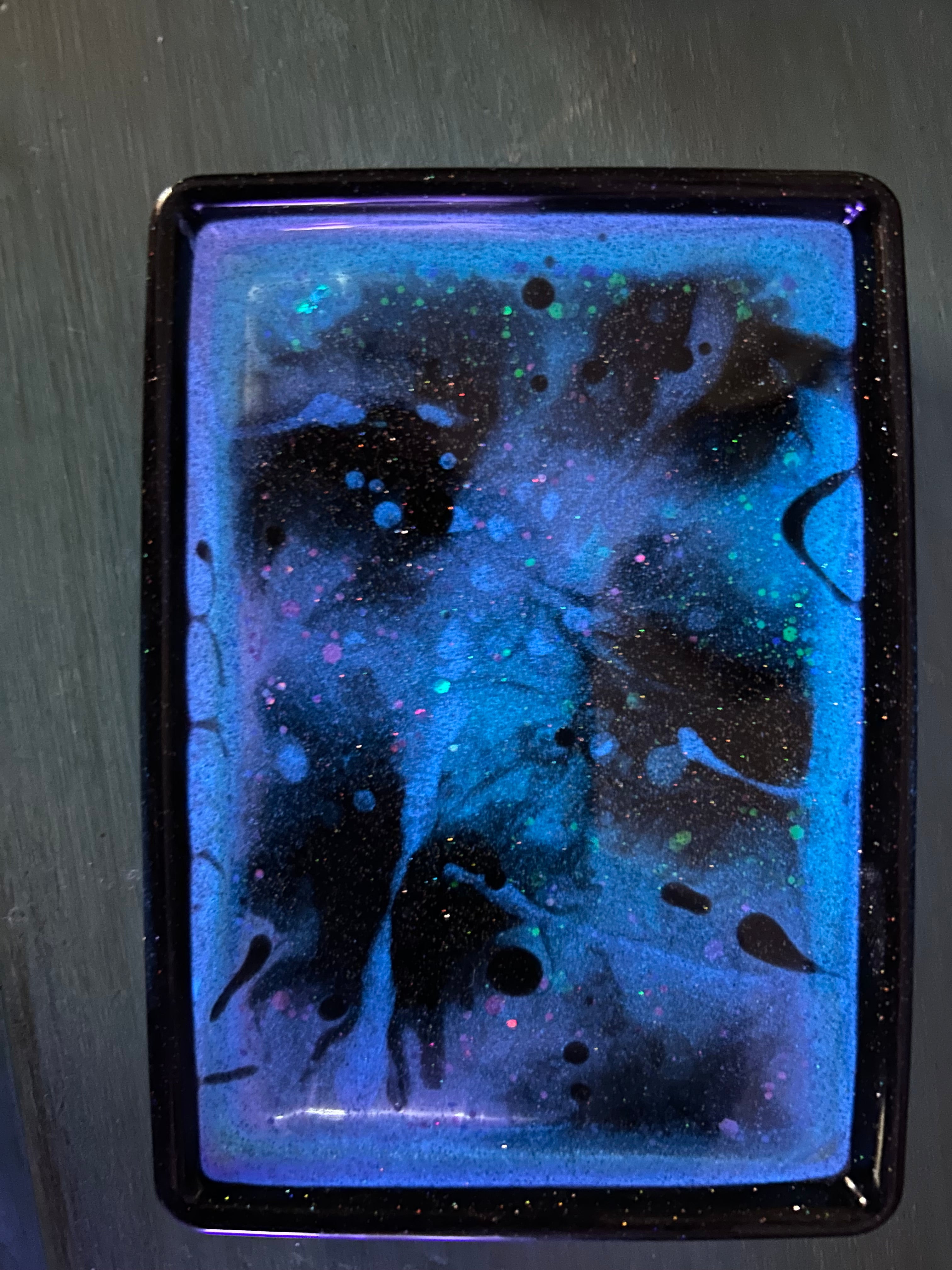GLOW in the dark- cosmic Dreams Trinket Tray