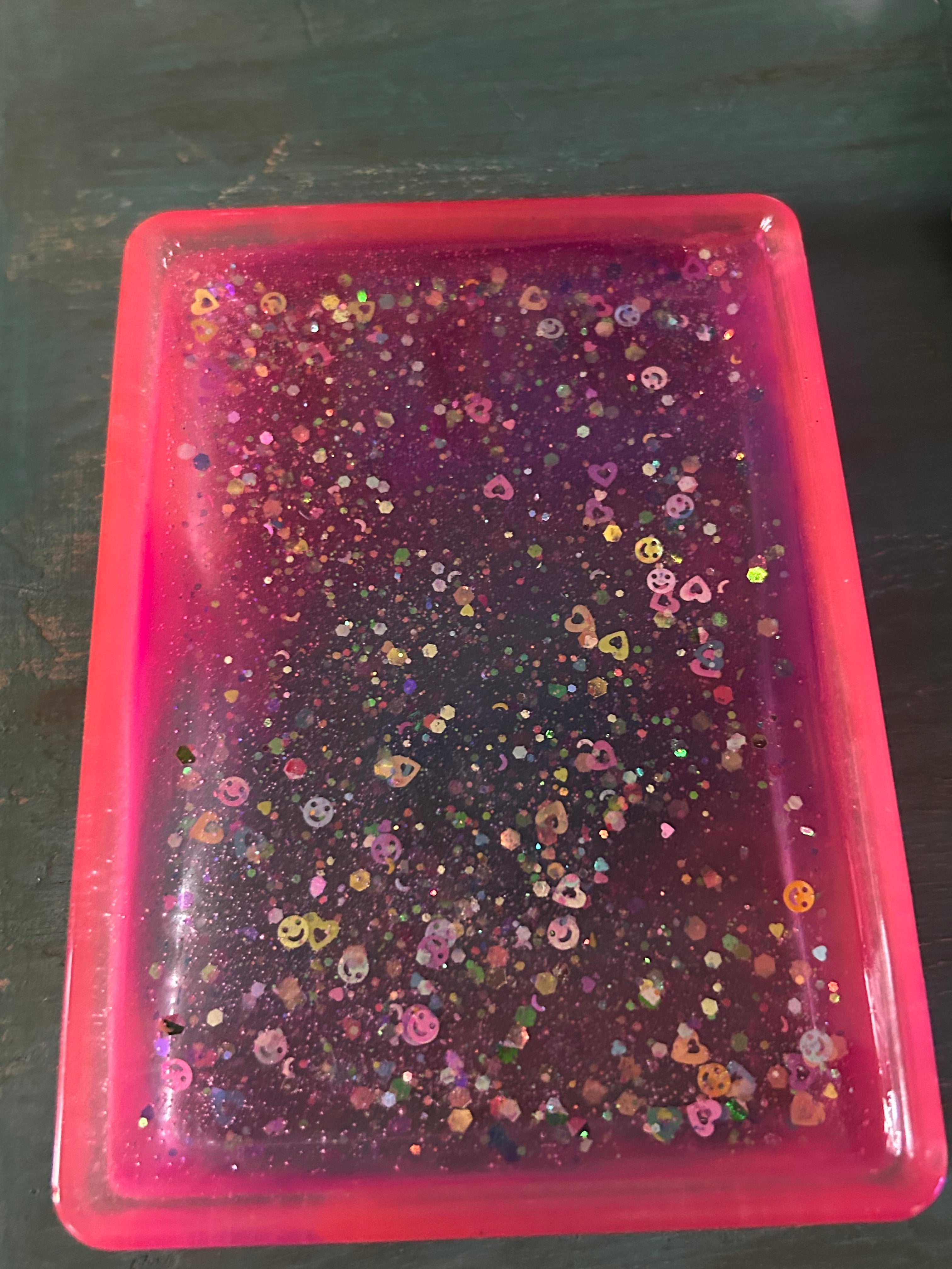 GLOW in the dark- Cosmic Confetti Joy Tray