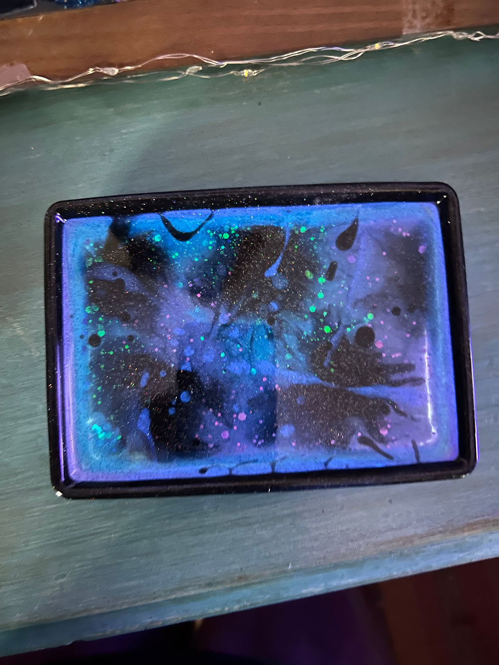 GLOW in the dark- cosmic Dreams Trinket Tray