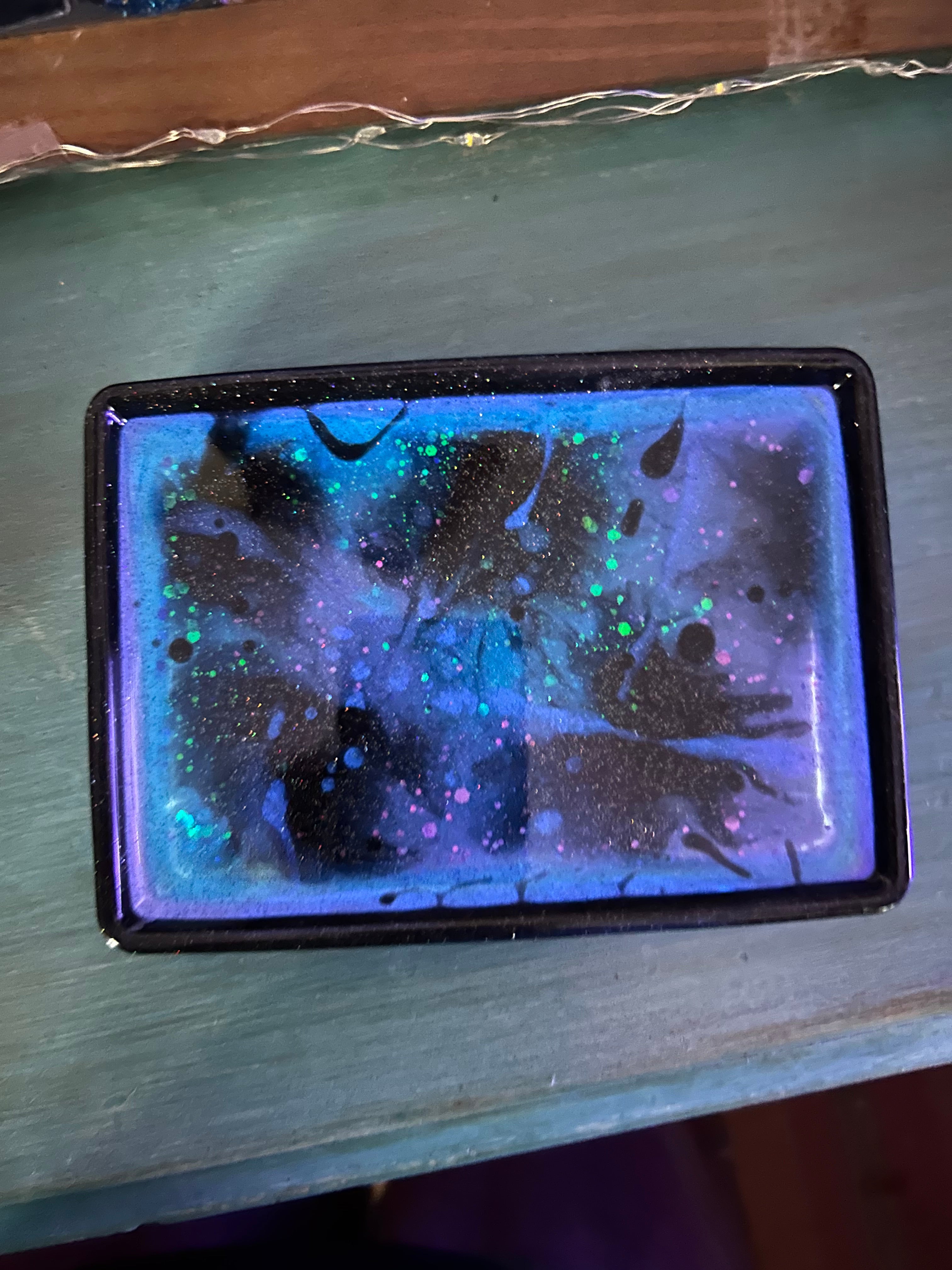 GLOW in the dark- cosmic Dreams Trinket Tray