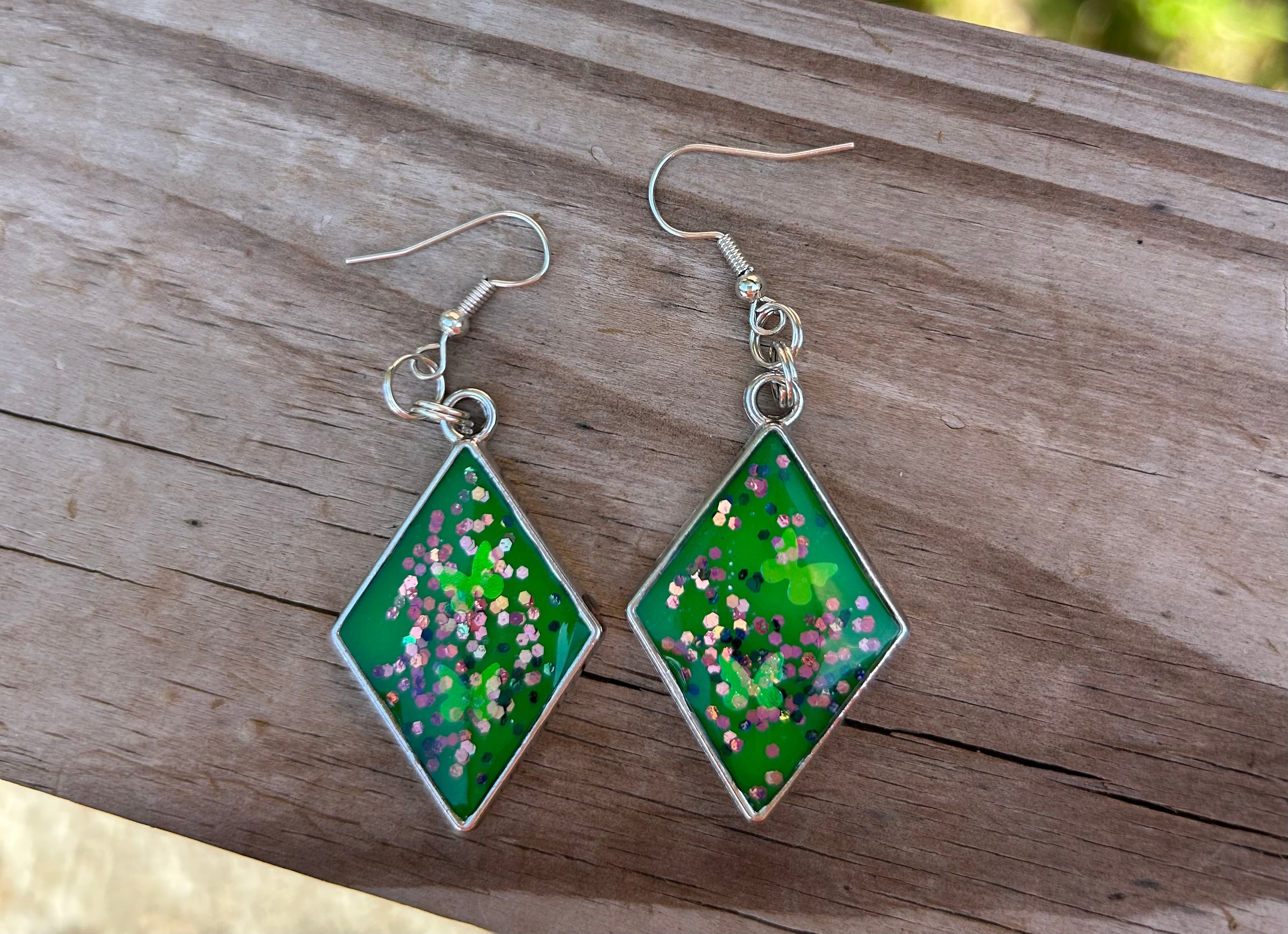 Glow in the dark-Enchanted Meadow Glow Earrings