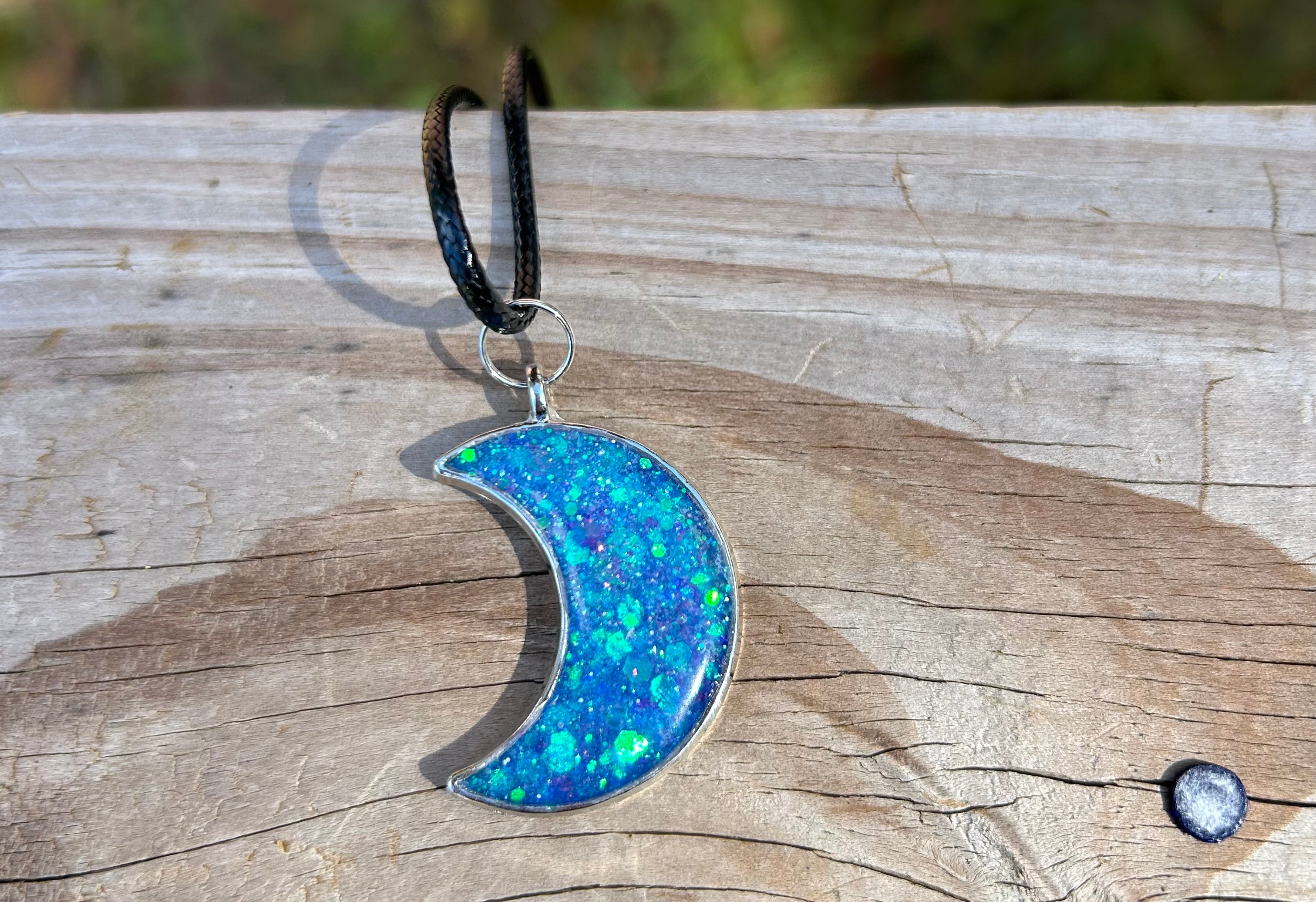 GLOW in the dark- blue moon set