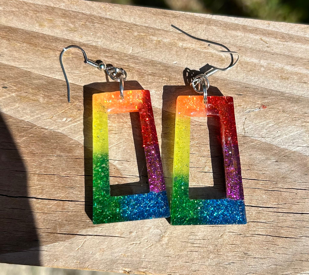 Rainbow Radiance Earrings
