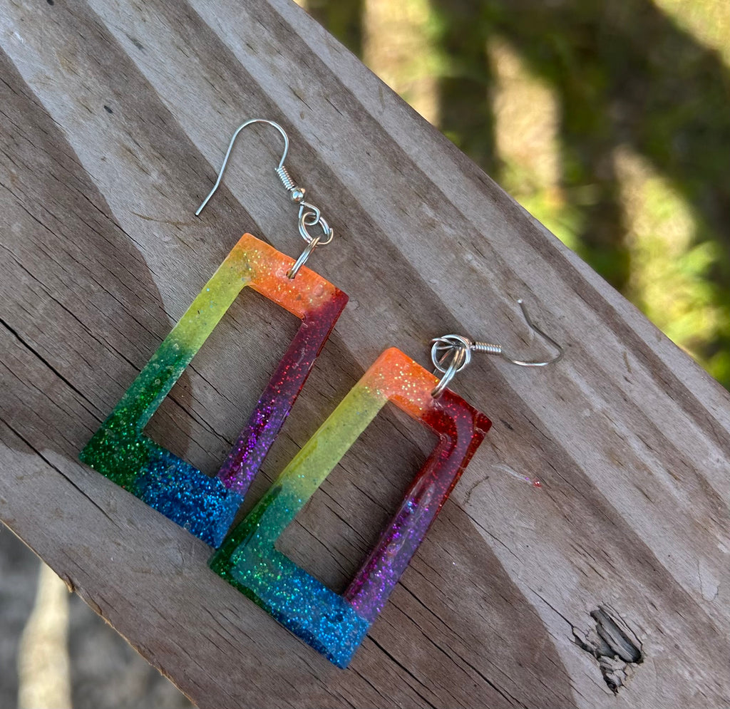 Rainbow Radiance Earrings