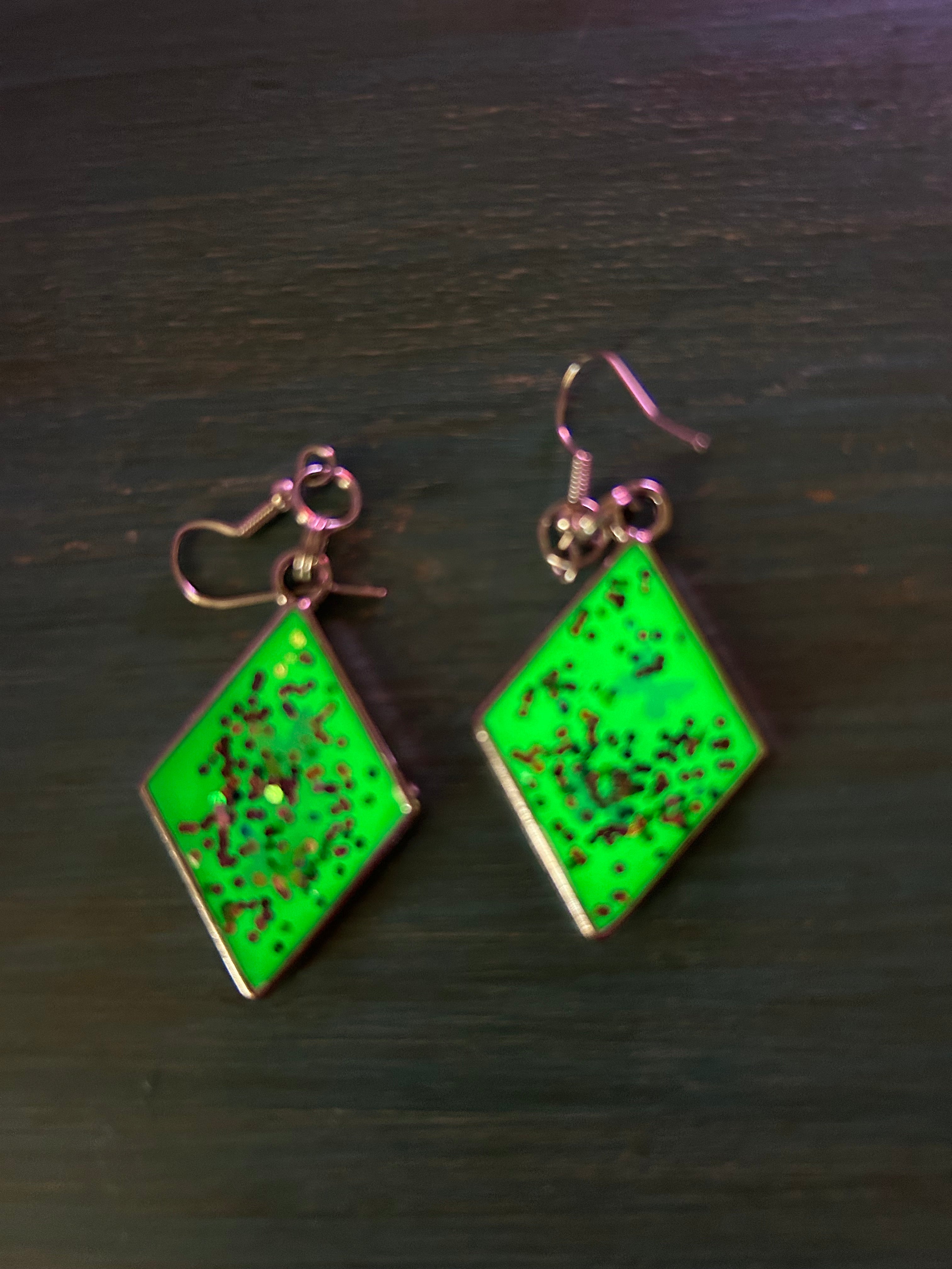 Glow in the dark-Enchanted Meadow Glow Earrings