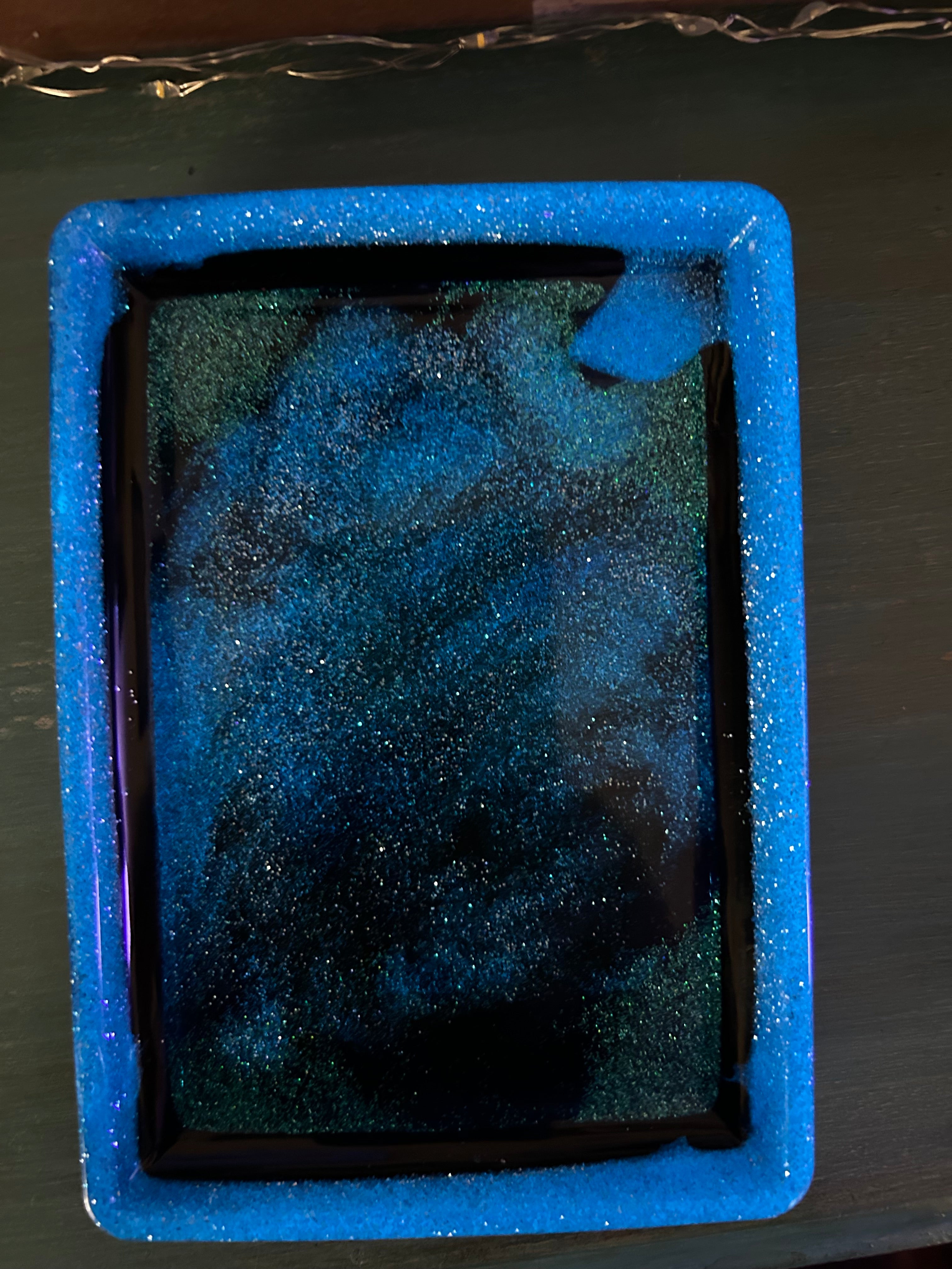 GLOW in the dark- Midnight Waves trinket tray
