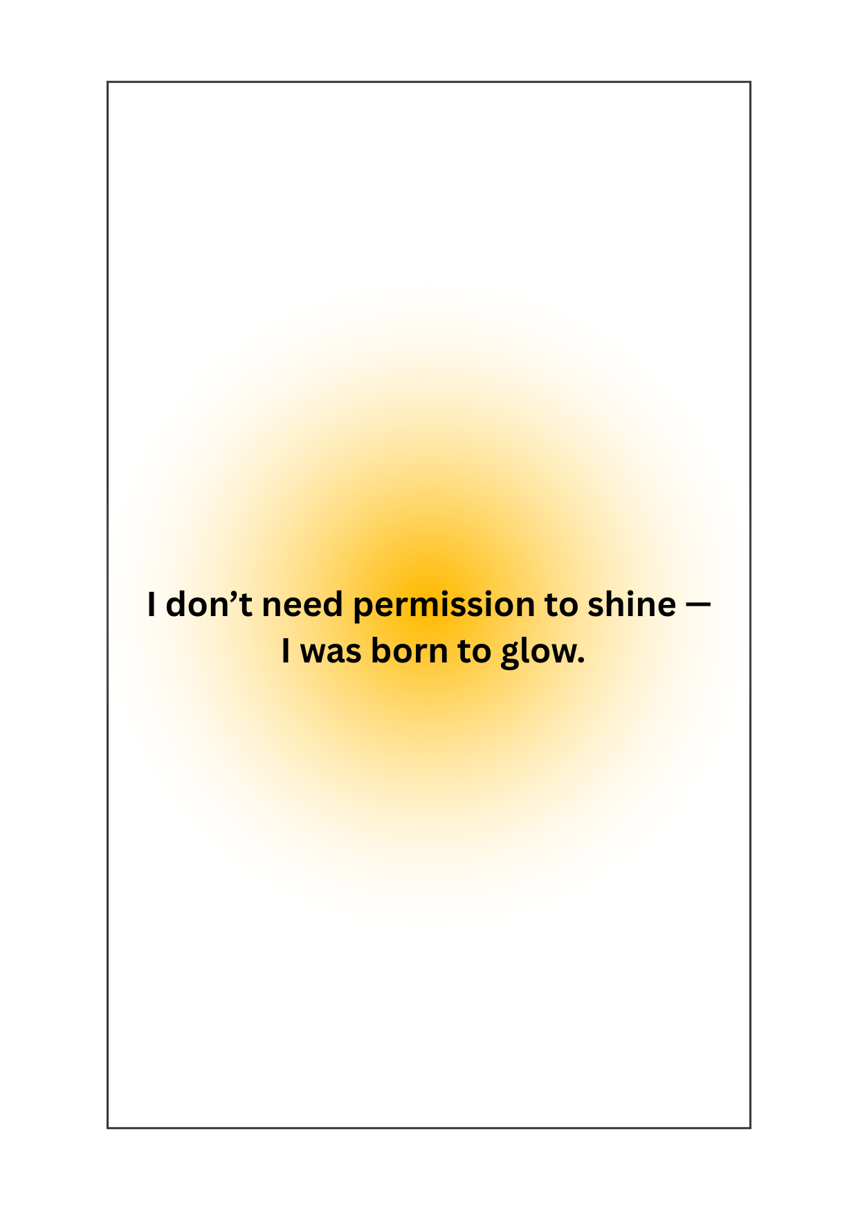Sunshine~Jen’s affirmations