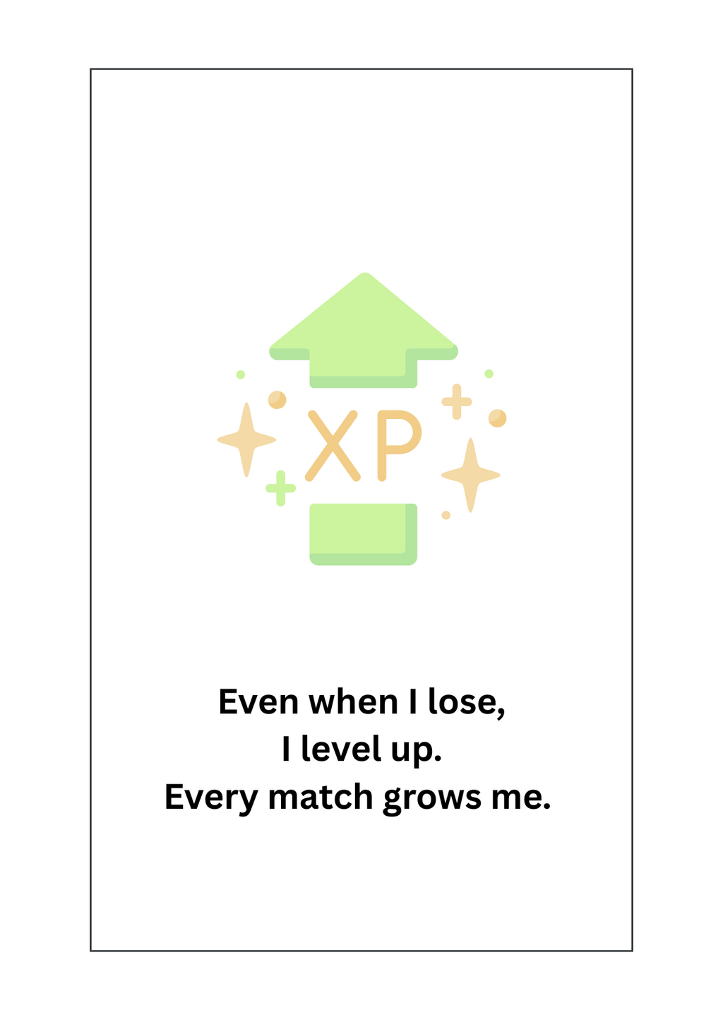 Gamer girly affirmation