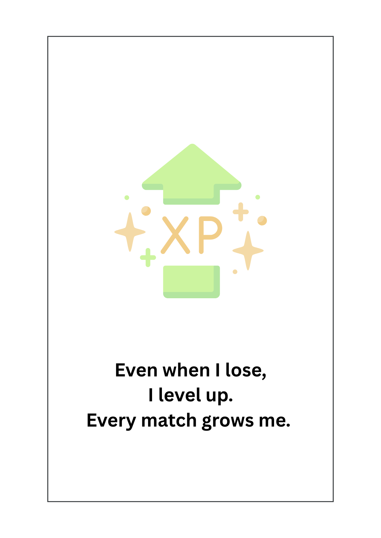 Gamer girly affirmation